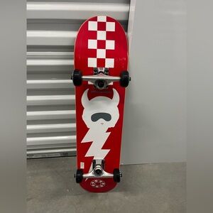 Red Checkered Skateboard